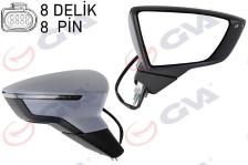 Dis Dikiz Aynasi Sag Leon 12 Elektrikli Katlanir İsitmali Se - GVA 1061614