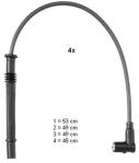BUJI KABLOSU CLIO III-KNG-TWNG 1.2 16V-DAC - HELLUX HBK.3335