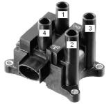 Atesleme Bobini Ford Escort 95-99 Fiesta Fusion 1.0 1.25 1.4 - HELLUX HLB.1301