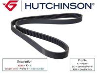 KANALLI KAYIS MERCEDES AUDI JEEP MAZDA  - HUTCHINSON 6PK2285