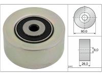 Alternator Gergi Rulmani Partner-p206-306-ju - INA 531055010