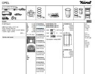 Motor Pistonsegman Std 69.60 Mm Fiat Palio.Albea.Doblo.Opel  - ISS 8770706STD10BG
