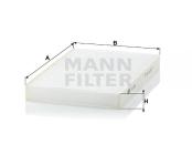 POLEN FILTRESI UZUN TIP  IVECO DAILY 06 - MANN CU2952
