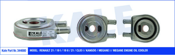 YAG SOGUTUCU RENAULT 21 / 19 I / 19 II / 21 /  - KALE 344680