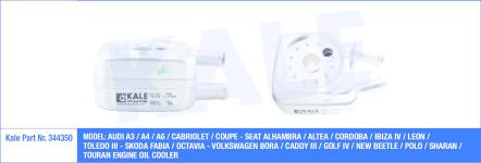YAG SOGUTUCU VW A3 / A4 / A6 / CABRIOLET / COU - KALE 344350