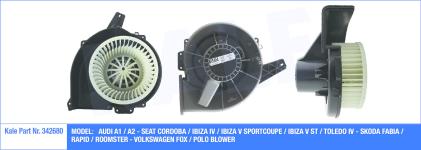 KALORIFER MOTORU AUDI A1. A2. SEAT CORDOBA . I - KALE 342680
