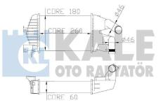 TURBO RADYATORU INTERCOOLER AL/PL/BRZ OPEL AST - KALE 345800