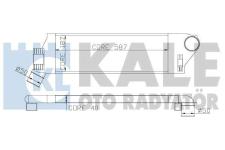 INTERCOOLER MEGANE II-SCENIC II 1.5DCI 1.9DCI  - KALE 348300