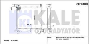 MOTOR SU RADYATORU KLIMASIZ/MANUEL SANZIMAN ME - KALE 361300