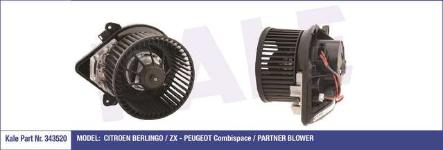 KALORIFER MOTORU KLIMALI CITROEN BERLINGO 1.1  - KALE 343520
