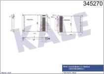 RADYATOR SU MICRA 03-10/1.0-1.2-1.4 KLIMA ILE  - KALE 345270