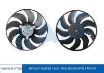 FAN MOTORU MASTER II MOVANO - KALE 347195