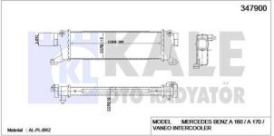 TURBO RADYATORU INTERCOOLER AL/PL/BRZ MERCEDES - KALE 347900