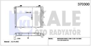 SU RADYATORU MERCEDES 202-208 111 1997-2002 A2 - KALE 370300