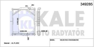Su Radyatoru Volvo Fh 12 400/480/520 2003 Sonr - KALE 349285