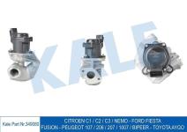 EGR VALFI PEUGEOT 206. 207. BIPPER. CITROEN C1 - KALE 349080