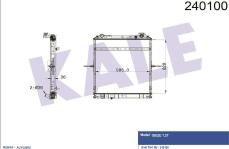 SU RADYATORU ISUZU TURKUAZ CITIBUS - KAMYON - KALE 0020101AB