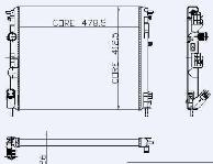 Motor Radyatoru Kangoo 1.4/1.5dci Clio 1.5dci/1.9dti Logan 1 - KALE 0528321AB