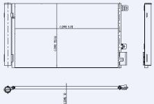 Klima Radyatoru Linea 1.4mpi Punto Evo 1.6 1 Sira Alb - KALE 010ABC050