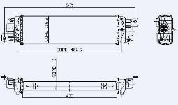 Turbo Radyatoru Albea 1.3 Alal/bilezikli - KALE 010CAC020