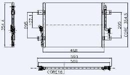 Klima Radyatoru Palio 1.4/1.6 1 Sira - KALE 010ABC020