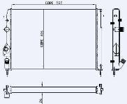 SU RADYATORU AL/PL/BRZ RENAULT MEGANE I 96- - KALE 0520211AB