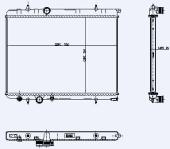Su Radyatoru Al/pl/brz Citroen C4-xsara 1.6 - KALE 2018191AB