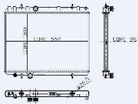 Su Radyatoru Al/pl/brz Citroen C5 1.6 Hdi.Tdi.Peugeot 407 1. - KALE 2054011AB