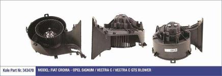 KALORIFER MOTORU FIAT CROMA. SIGNUM. VECTRA C. - KALE 343470