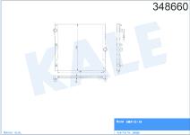 MOTOR SU RADYATORU BMW E70 11-13 F15 13-18 E71 - KALE 348660