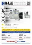 KLIMA KOMPRESORU AUDI A4 / A6 [6PK - V KAYIS K - KALE 349910