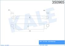 Turbo Radyatoru 500x 1.4 14-Jeep Renegade 14- - KALE 350965
