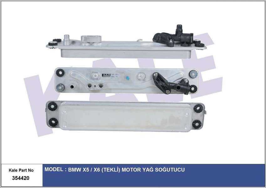 SANZIMAN YAG SOGUTUCU BMW M57 N57 N54 N55 N63  - KALE 354420