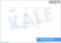 SU RADYATORU BRAZING MINI COOPER/ONE R55.R60.R - KALE 352570