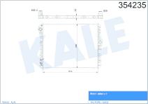 SU RADYATORU 8MK 376 777-304-60776 BMW F10-F11 - KALE 354235