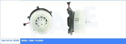 KALORIFER MOTORU 12V BMW 7 SERISI E38 94-01 - KALE 343360