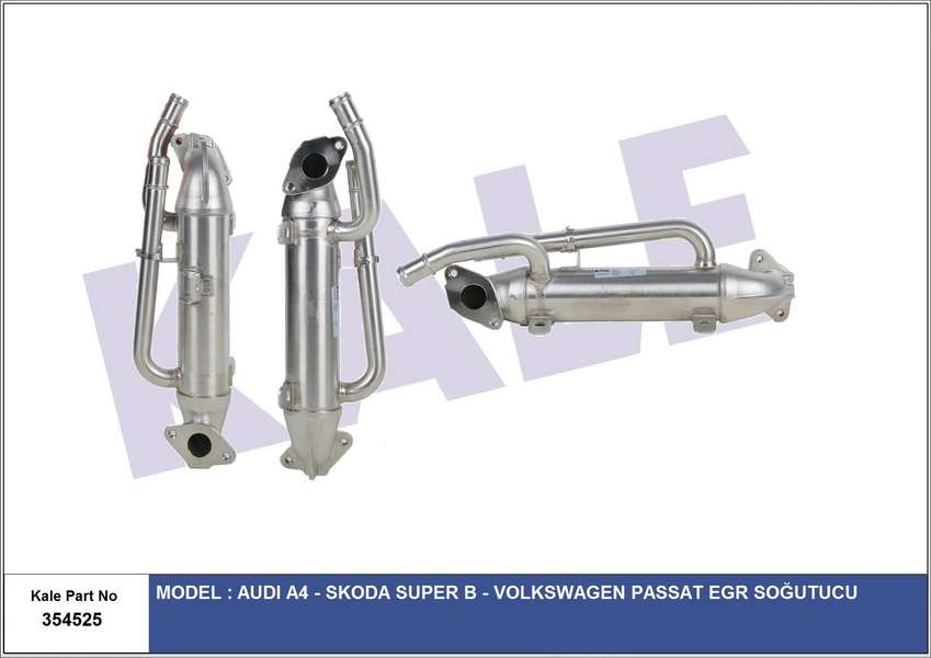 EGR SOGUTUCU SUPERB 02-08 PASSAT 03-05 A4 01-0 - KALE 354525
