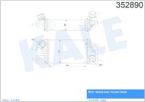 TURBO RADYATORU INTERCOOLER NISSAN JUKE 1.5 DC - KALE 352890