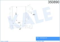TURBO RADYATORU INTERCOOLER HILUX 06-15/2.5 -  - KALE 350890