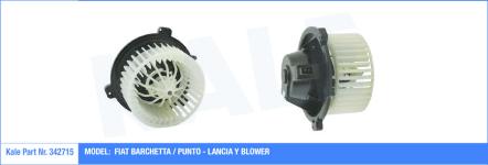 KALORIFER MOTORU FIAT PUNTO 1.1 1.2 1.7TD 93-9 - KALE 342715