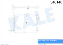 SU RADYATORU HYUNDAI TUCSON-KIA SPORTAGE 2.7 0 - KALE 346140