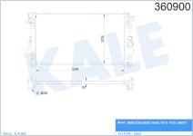 MOTOR SU RADYATORU VIANO W639 03- VITO W639 03 - KALE 360900