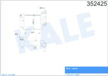 TURBO RADYATORU SAG/96417 VW A6 BSG-BPP-ASB-BM - KALE 352425