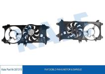 FAN MOTORU DAVLUMBAZLI TEK MOTORLU FIAT DOBLO  - KALE 351315