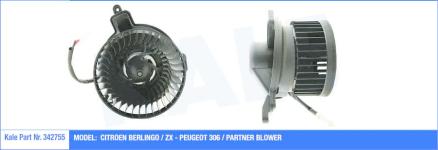 KALORIFER MOTORU PEUGEOT PARTNER. 306. ZX. CIT - KALE 342755