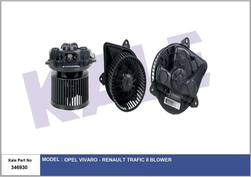 KALORIFER MOTORU RENAULT TRAFIC II 1.9/2.0/2.5 - KALE 346930