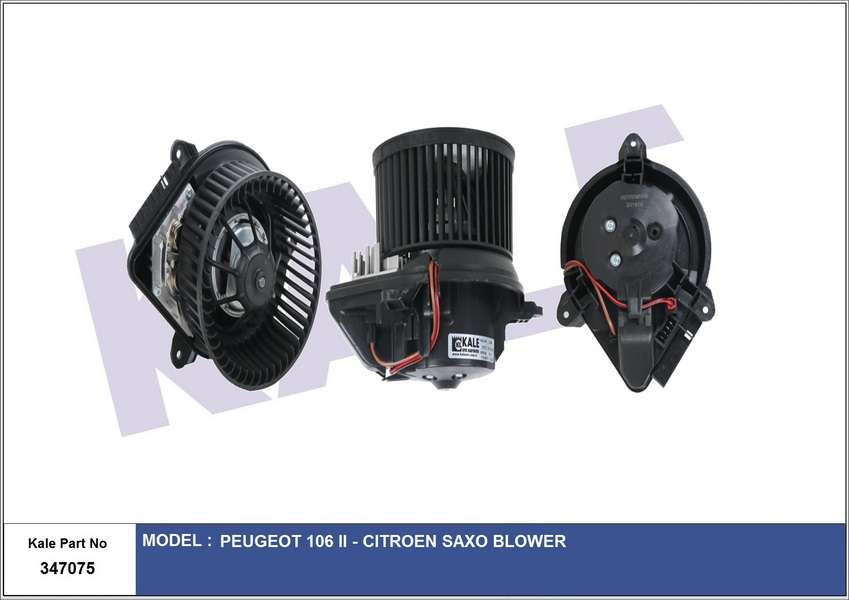 KALORIFER MOTORU PEUGEOT 106 II. CITROEN SAXO - KALE 347075