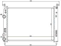 MOTOR RADYATORU PALIO/ALBEA/STRADA - KALE 355620