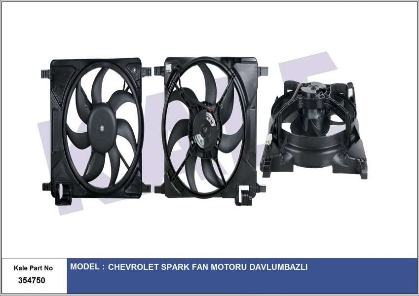 FAN DAVLMBAZI KOMPLE CHEVROLET SPARK 1.0 1.2 1 - KALE 354750