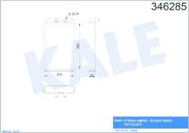 RADYATOR KALORIFER JUMPER II 02-06/DUCATO II 0 - KALE 346285